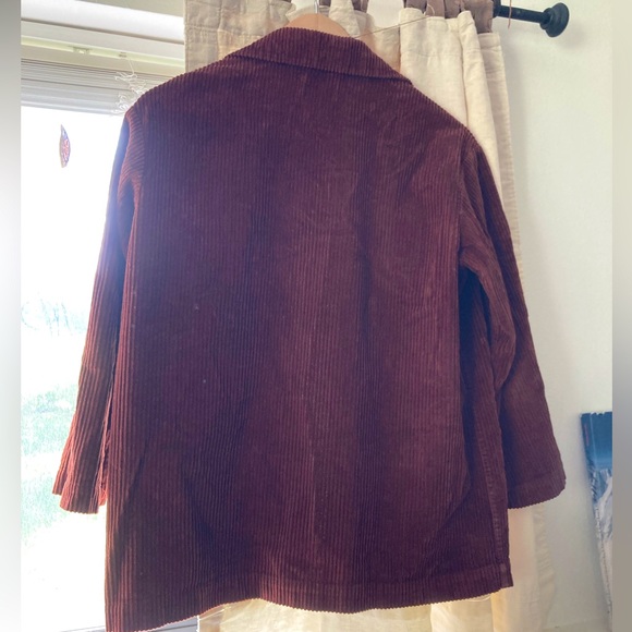 TOAST UK Organic Corduroy Jacket in Rust Size UK 8 / US S - Picture 3 of 7